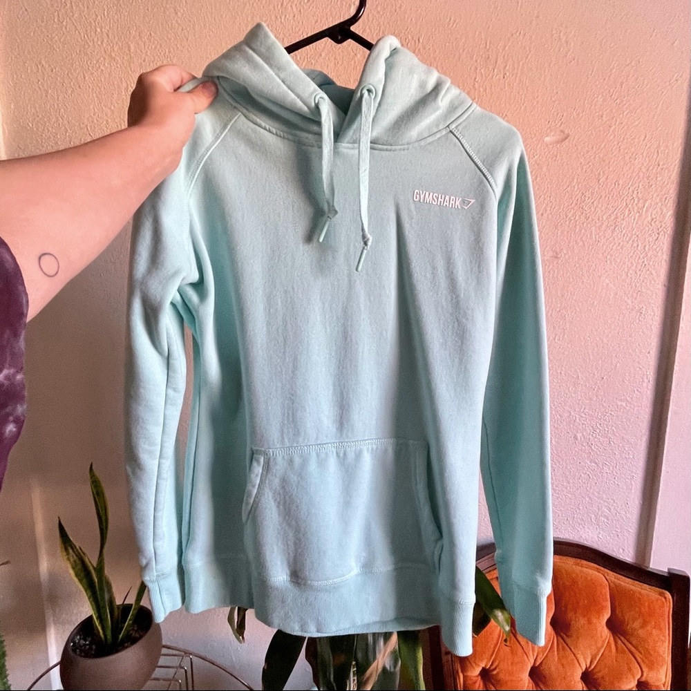 Gymshark Size Medium Mint colored Hoodie